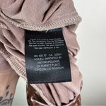 Anthropologie Sabina Musayev Pants Womens S Blush Pink Crushed Velvet Joggers Photo 6