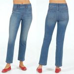 Spanx Ankle Straight PullOn Jeans W's L Vintage Indigo Shaping Comfort Travel Photo 1