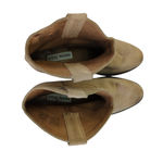 Steve Madden Autry Western Bootie Suede Leather Boots Ankle Short Womens 7 Beige Photo 5