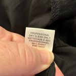 USA Made MISA Black Satin Special Occasion Backless Jumpsuit Wide Leg Sandra Photo 10