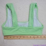 NEW Seea x Free People Georgia bikini top, green, XS Green Photo 5