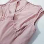 Anthropologie  BHLDN Blush Bridesmaid Dress Long Gown Photo 8