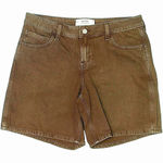 Hollister  Low Rise Baggy Jorts in Khaki Brown size 12 Photo 0