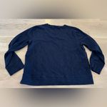 J.Crew lace overlay sweatshirt navy blue size XL Photo 6