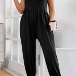 SheIn Relaxiva Plus Solid Cami Jumpsuit Photo 0