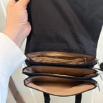 Baggallini Black‎ Nylon Crossbody Triple Compartment Accordion Travel Bag Purse Black Photo 2