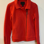 Tahari Melon Pink Wool Blend Asymmetrical Jacket Photo 0