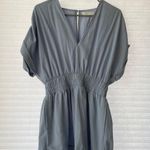 Mustard Seed Blue Romper Photo 5
