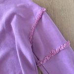 Fanco Boutique Pink/Purple Fringe Sweatshirt Pink Photo 2