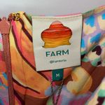 Farm Rio Fruit Salad Midi Womens Cotton Short Puff Sleeve Midi Dress Medium $225 Photo 7