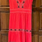 Boden USA Boden Women’s Eloise Embroidered Midi Dress Size 12 Regular Camelia Pink Photo 0