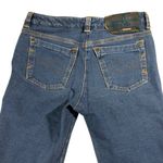 BCBGMAXAZRIA  Vintage Skinny Low Rise Dark Wash Flare Leg Jeans Size 26”x30” Photo 3