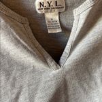 New York Laundry  Light Gray Tank Top Photo 2
