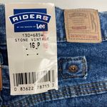 Riders By Lee Women’s Medium Wash Jeans Size 16 Petite ( measures smaller) NEW Photo 7