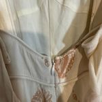 Sancia Cream Cerion Shell Sleeveless Seashell Detail Anja Jumpsuit Women Sz S Photo 15