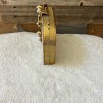 Ramla La Perle Mother of Pearl Brass Gold Clutch with Chain New! Photo 5