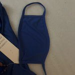 AQ Sport Blue Cropped Graphic Tee XL Cloth Mask NEW Casual Dopamine Kidcore Photo 6