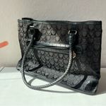 Brighton  Black Canvas with Leather Detail Purse Photo 3