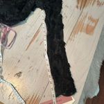 AQUA Long Sleeve Embroidered Formal Dress Black Size US 2 Photo 10