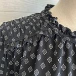 Liz Claiborne Women’s Career black/white geometric pattern top Size XL Photo 4