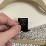 New Direction 🌞New Directions Beige & White Heathered Open Knit Short Sleeve Top A Photo 2