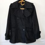 Forever 21  Charcoal Grey Peacoat Photo 0