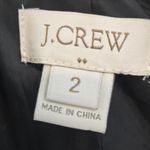 J.Crew  Women's Classic 2 Button Black Polyester Blazer Size 2 Photo 2