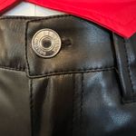 Bershka vegan leather wide leg jeans/pants Photo 2