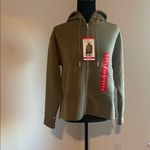 DKNY  Olive Hooded Women's Jacket Photo 3