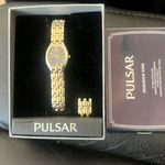 Pulsar TB51A Silver and Gold Two Photo 4