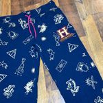 Harry Potter Hogwarts  Sweatpants Themed Joggers with Red Drawstring Photo 1