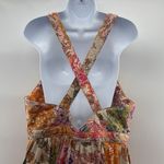 Tolani  Large Devika Dress Rose Floral Jumper Midi Fit & Flare Sundress Cottage Photo 0