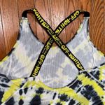 Nike  Black and Yellow Tie-Dye Tank Top Photo 3