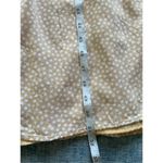 American Eagle  Pale Goldenrod Yellow Cream Floral One Shoulder Jumpsuit Small Photo 5