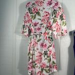 Show Me Your Mumu Floral Short Sleeve Brie Robe Size Small EUC Photo 5