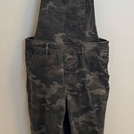 No Boundaries  Women’s Camouflage Destructed Overalls Size Large Photo 0