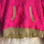 Juicy Couture  Neon Pink Fuzzy Eyelash Sweater Photo 1