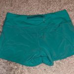Lululemon  turquoise run times 4" shorts size 6 Photo 1