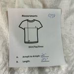 Simply Vera, Vera Wang Simply Vera Vera Wang Women's Ivory Long Sleeve Shirt Size M Photo 8