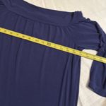 Michael Stars  Navy Blue Blouse Photo 3