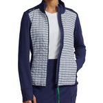 Ralph‎ Lauren Rlx Golf Ralph Lauren Quilted Hybrid Zip Jacket. Size: XL Blue Photo 3
