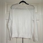 Sundry  White Long Sleeve Faux Crossover Size 0 or XS Extra Small Pima Cotton Photo 4