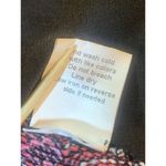 Notations  Whimsigoth Top Womens Large Black Pink Beaded Stretch Office‎ Church Photo 5