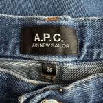 A.P.C. JEAN NEW SAILOR Jeans Size 26 Blue Photo 5