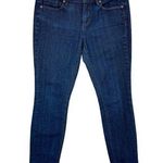 Loft Ann Taylor Petite SZ 6P Modern Skinny Jeans Low-Rise Dark Wash Zip-Fly Blue Photo 0