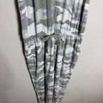 Aerie Sleeveless Camo Jogger Jumpsuit Women's XS Green Loungewear Cozy Comfy Photo 8