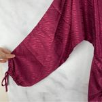 4SI3NNA Jolene Mock Neck Blouson Long Balloon Sleeve Ruched Mini Dress Party XS Pink Photo 5