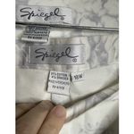 Spiegel Vintage  Womens Size 18W 2 Piece Pants Suit White Lilac Career Church Photo 5