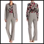 Trina Turk ππ Checkered Houndstooth Trousers 2 NWT Photo 1