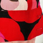 Kate Spade Deco Rose Peplum Blouse Top Floral Long Sleeve Red Size 0 Feminine Photo 14